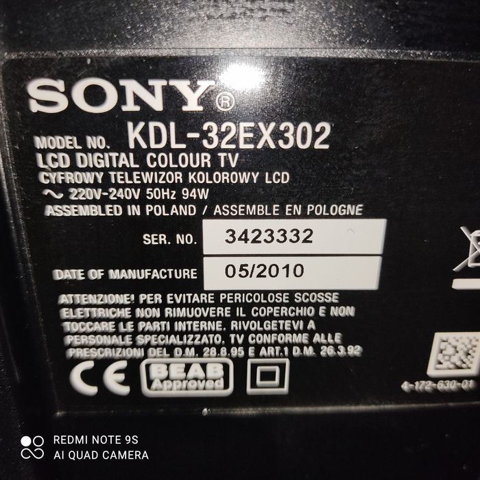 Telewizor Sony Bravia
