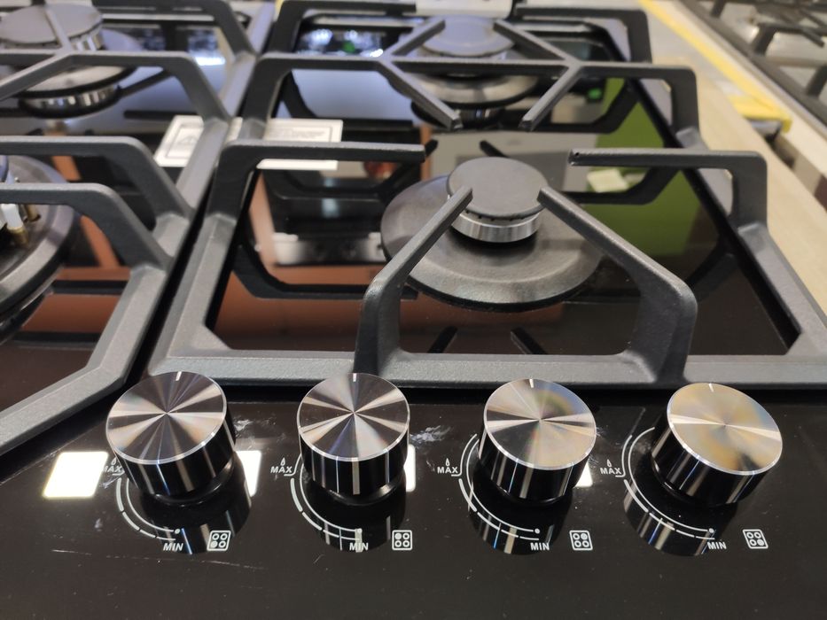 Акция!!! Поверхность газовая варочная GRUNHELM GHGW 0434 MB WOK Турбо