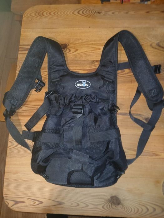 Szelki do przewożenia  psa maltańczyk