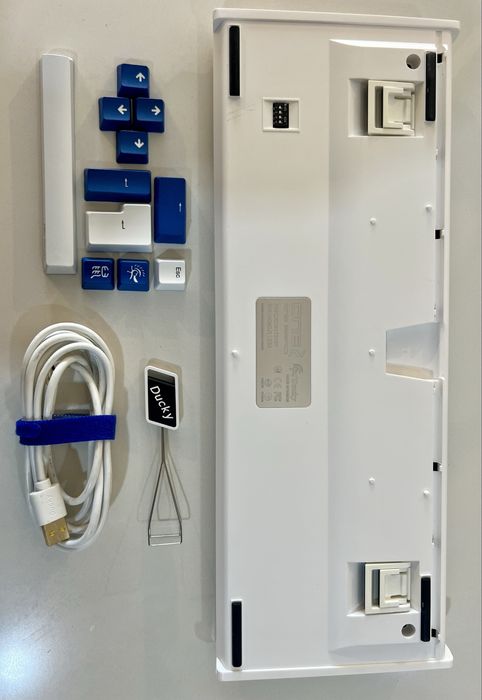 Teclado Ducky One 2 RGB TKL | Branco64739821633027121