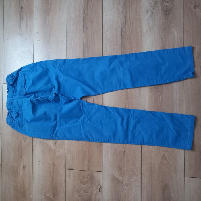 Spodnie Reserved eleganckie niebieskie dla chłopca rozmiar 164