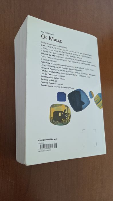 Livro Os Maias Porto Editora, óptimo estado