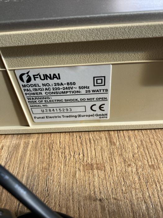 Video magnetowid VHS Funai 29A-850