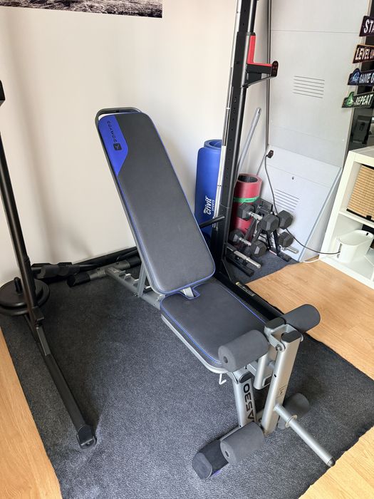 Rack musculação e banco