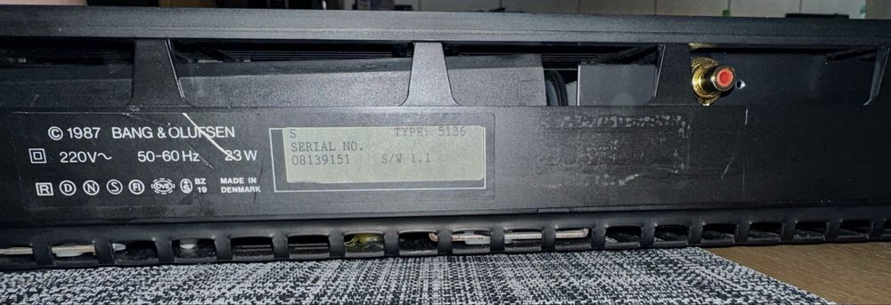 Bang Olufsen Beogram CD 6500. TDA1541