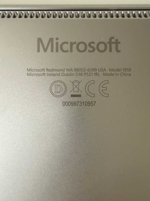 Laptop Microsoft Surface 4 8GB/256GB
