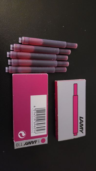 LAMY Vibrant Pink 2018 atrament 2 opakowania po 5 szt naboje