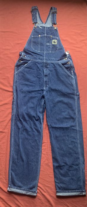 Berne Apparel комбинезон джинсовый мужской винтаж