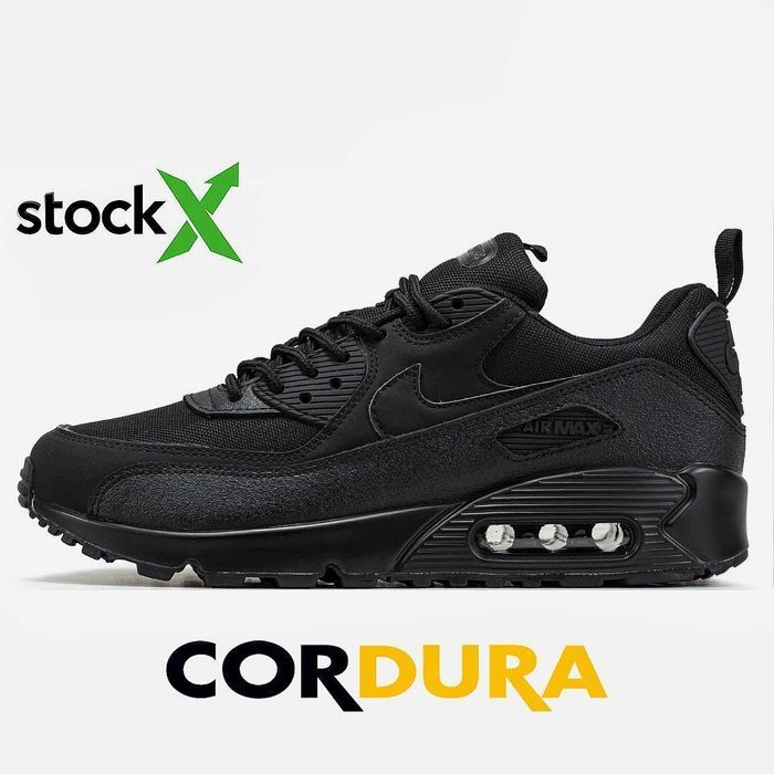 Мужские кроссовки Nike Air Max 90 | Cordura Black. 40-46
