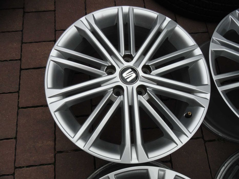 Felgi Aluminiowe 17 5x112 Seat Orginał IDEALNE