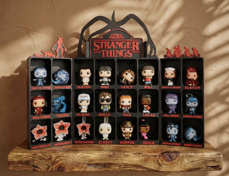 Стенд для Funko Pop STRANGER THINGS Вітрина для фігурок Дивні Дива