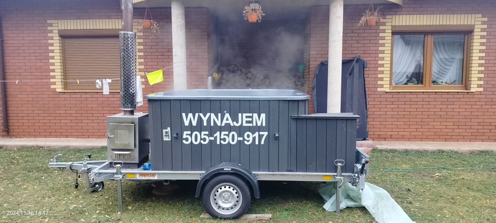 Wynajem bali, balia ogrodowa z jacuzzi