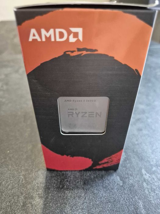 Procesor AMD Ryzen 5 5600X AM4 BOX nieużywane chłodzenie