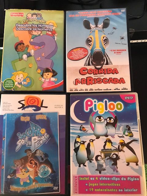 DVD's Diversos Criança