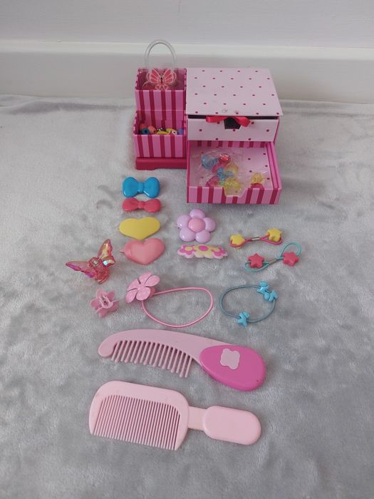 Kit cabeleireiro para bonecas