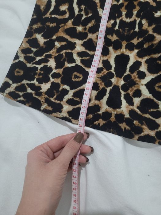 Sukienka mini panterka r.S