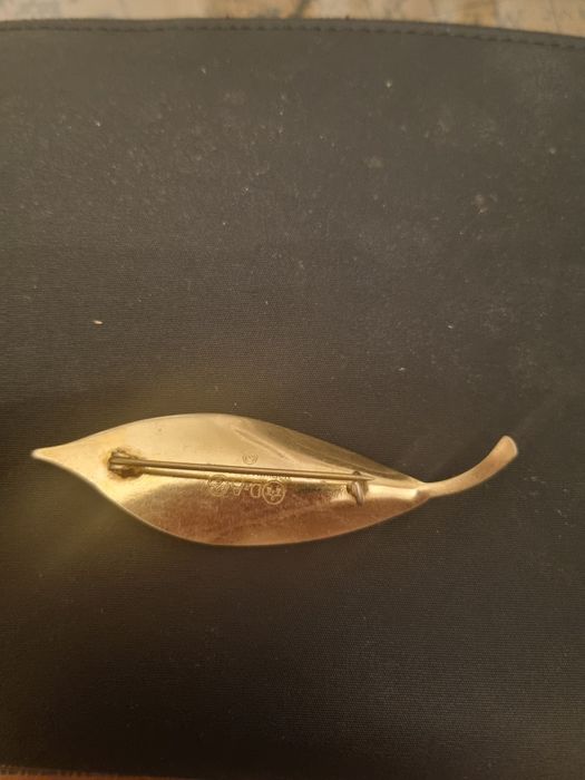 Srebro Sterling- broszka/emalia Norwegia