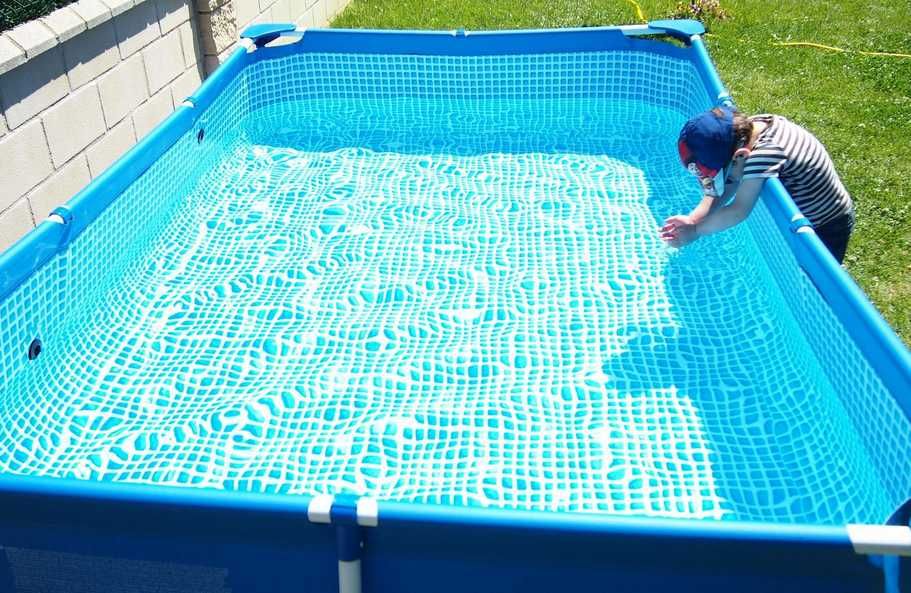 Piscina desmontável retangular [VÁRIOS TAMANHOS] - novo - ENVIO GRÁTIS