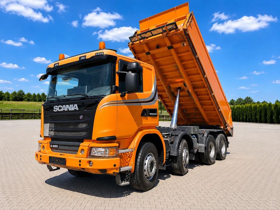 Scania G450 8x4 – wywrotka | 450 KM | Euro 6 | 2016