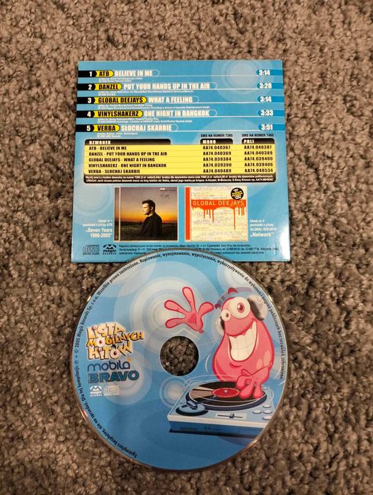 Bravo lista mobilnych hitów Mobila