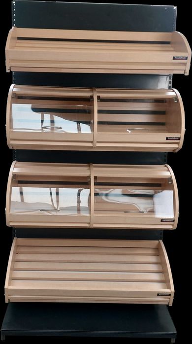 REGAŁ SKLEPOWY na pieczywo piekarniczy na chleb lada sklepowa sonoma