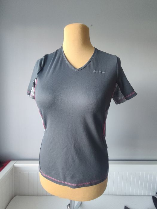 Spodnie damskie Quechua trekkingowe i koszulka S/M