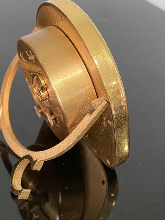 Relogio de Viagem CARTIER Dourado 7504