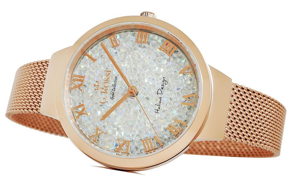 zegarek damski g.rossi s02294b-3d3 + box