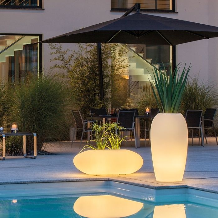 Vaso led rgb colores