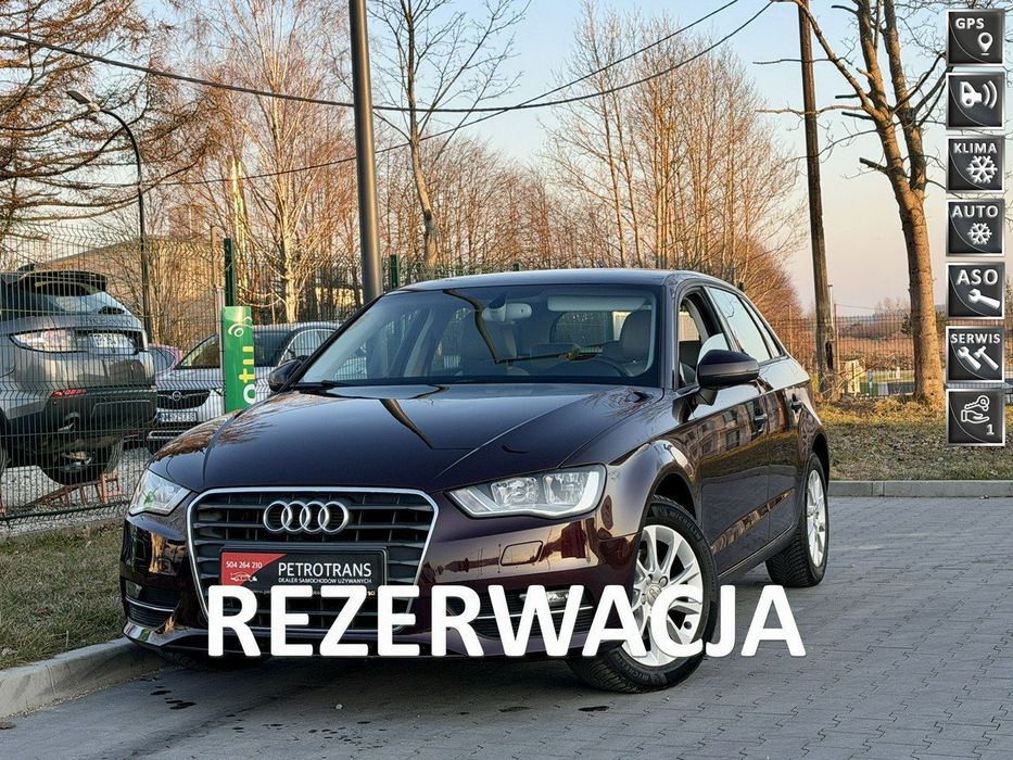 Audi A3 Sportback 1.6 TDI / 105KM Nawigacja Czujniki Parkowania Alufelgi Tempomat