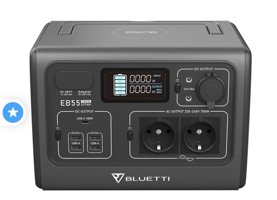 Аккумуляторная станция BLUETTI 537Wh/700W