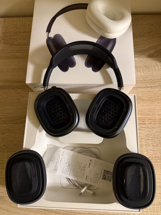 美品 Apple AirPods Max (USB-C)A3184 おまけ付き Apple AirPods Max 2nd generation USB-C Midnight (A3184): 18 499