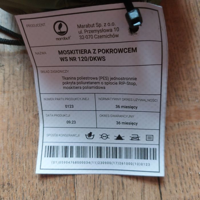 Moskitiera ws GROM FORMOZA NIL  nowa