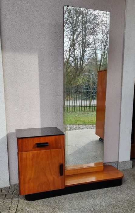 Toaletka art deco J. Halabala Czechosłowacja Design lata 50 Super stan