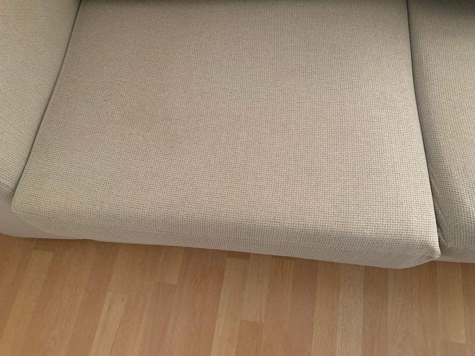Sofa bege como novo