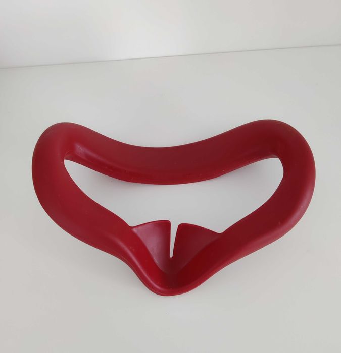 Capa de silicone vermelha para Oculus/Meta Quest 2