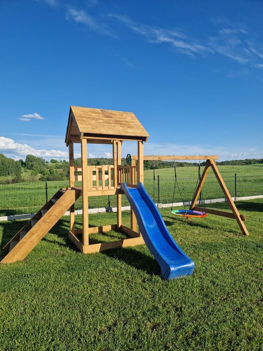 Nowy domek , balia,  wolny , jeziora , las, cisza spokój