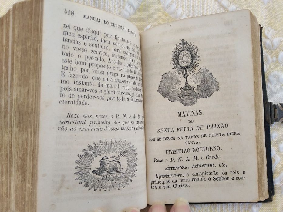 Missal do Cristão Devoto Ano 1861