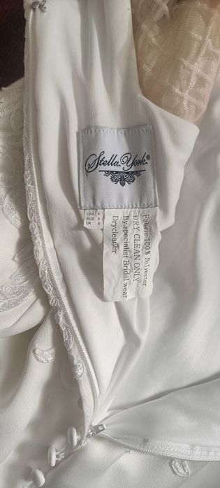Suknia ślubna Stella York model 6586 , rybka roz 6 - XS