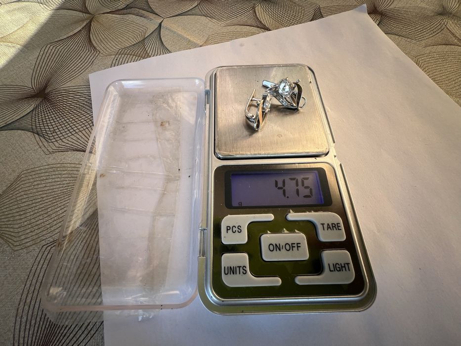 Серебряные серьги 925 пробы