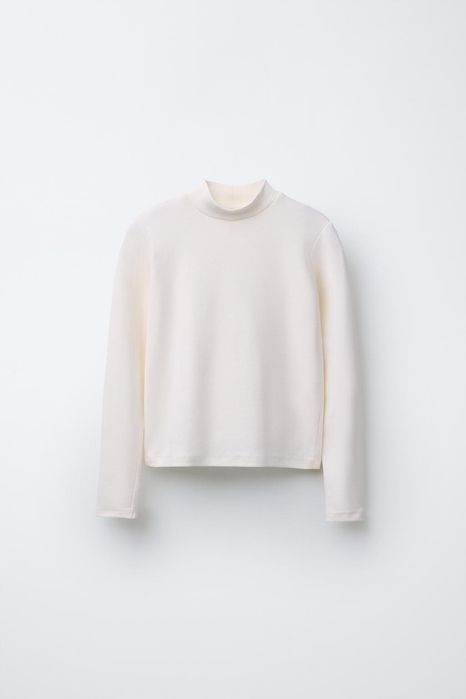Водолазка zara білий гольф для дівчинки 148