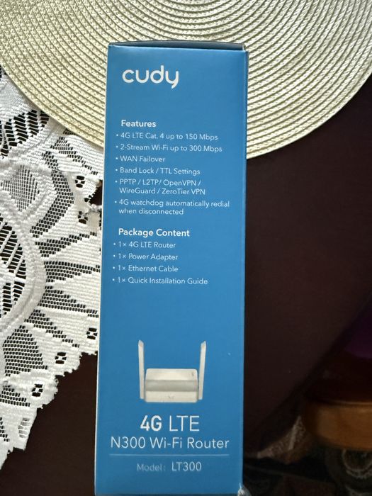 Router  cudy LTE N300 Wi Fi