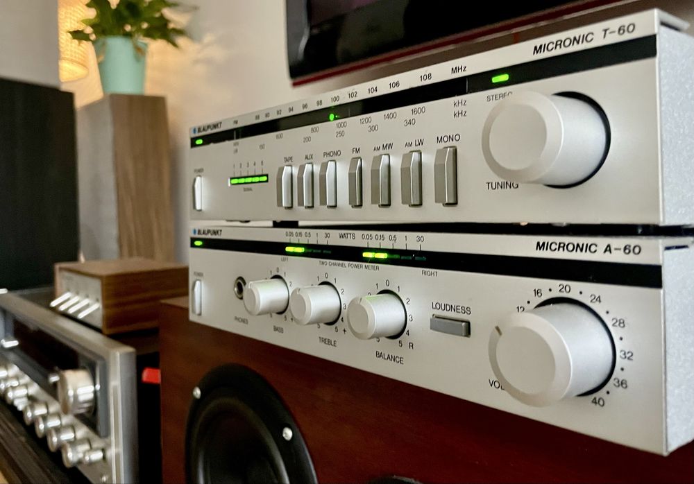 Blaupunkt Micronic A-60 i T-60 mini wieża rewelacyjna barwa i dynamika