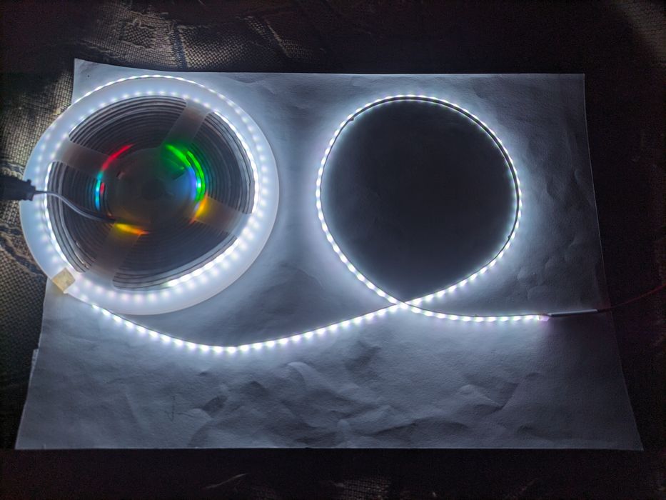 Светодиодная лента WS2812 COB 160led/м, 2,7мм