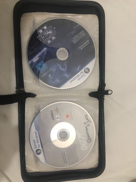 Lote Jogos PC com bolsa