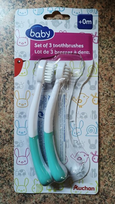 Escovas de dentes para bebé