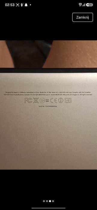 MacBook Pro (uszkodzony / na części / zbita matryca)