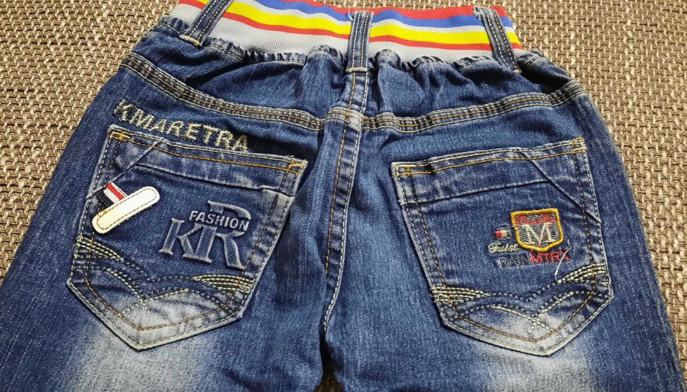 Джинсы стильные для мальчика