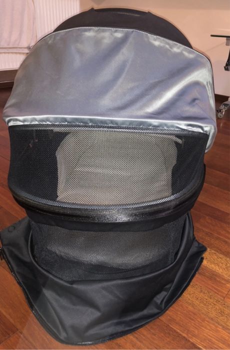 Piękna czarna Gondola luksusowy klasyk marki Cybex Priam 4.0 Lux