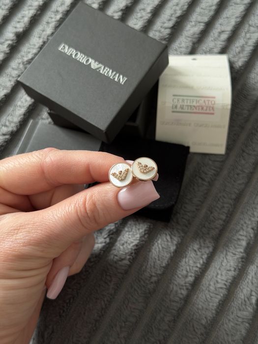 Сережки прикраси Armani